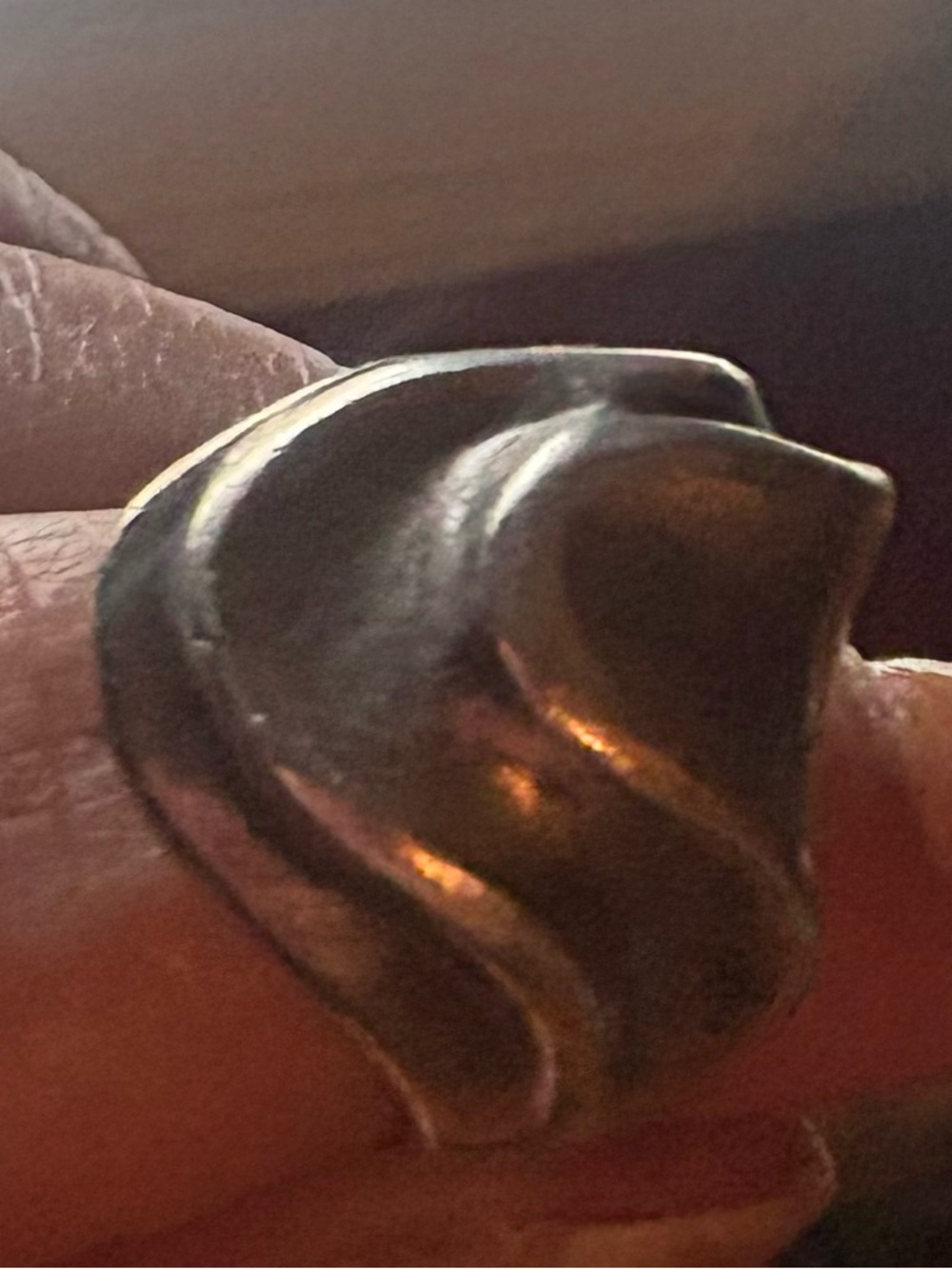 Women’s Sterling Silver ring size 6. 1970’s